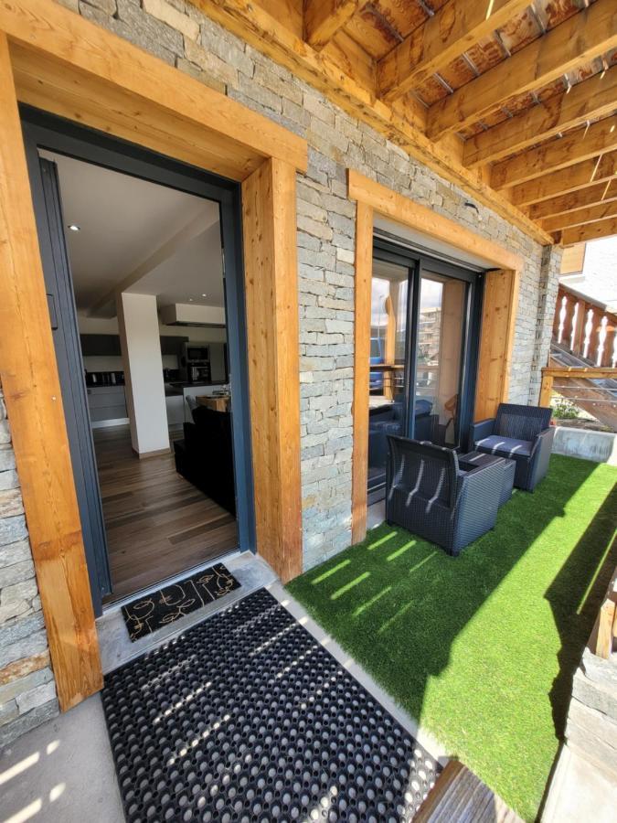 Appartement En Chalet 4 Etoiles Huez Екстериор снимка